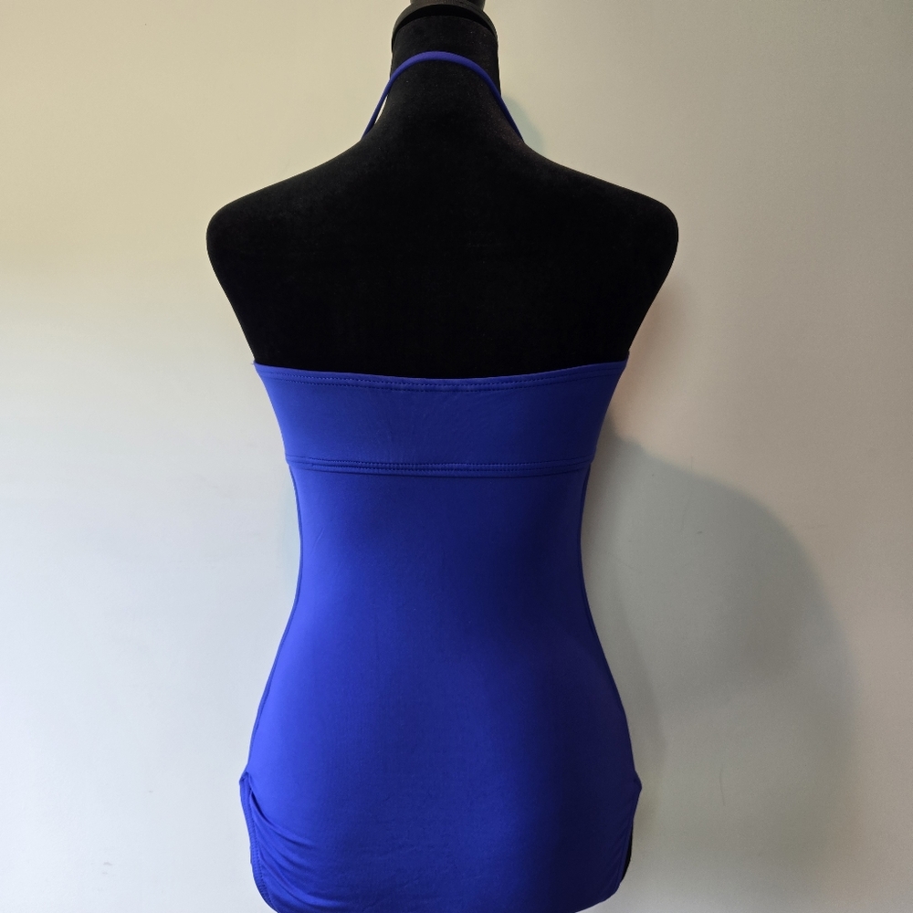 Kenneth Cole Swim Suit Small One Piece‎ Women's Blue Sexy Cutout Beach Pool - Picture 2 of 11